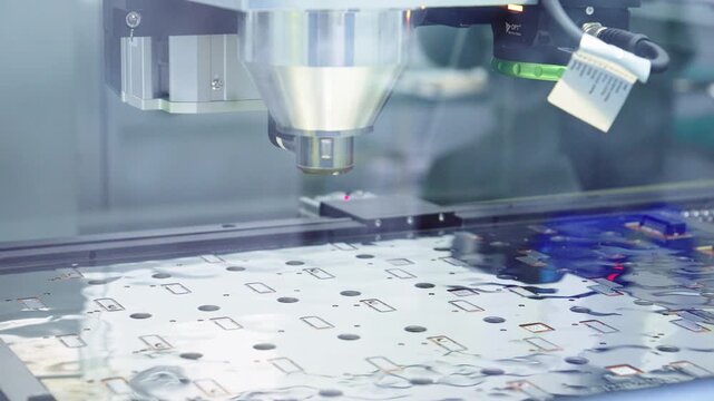 FPC flexible circuit board automated production process