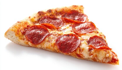 Close-up pizza slice with pepperoni (2)
