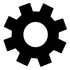 gear icon vector illustration