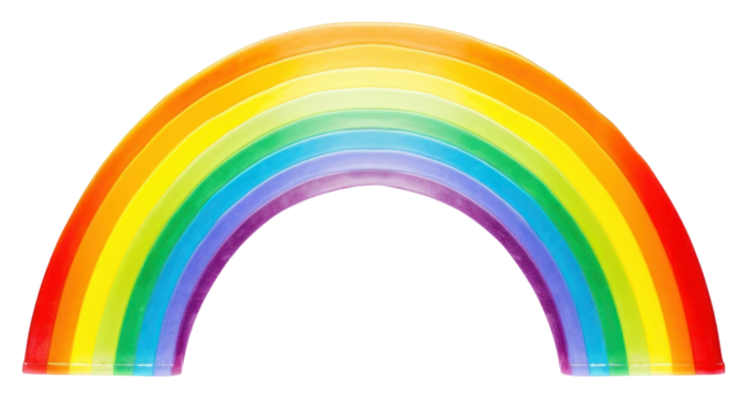 PNG Rainbow nature white background refraction.