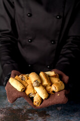 Walnut and poppy seed cookies