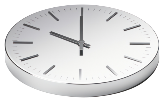 PNG Clock shape letterbox appliance.