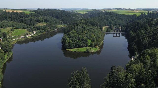 Stausee Langhalsen/Neufelden