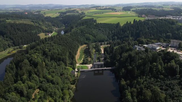 Stausee Langhalsen