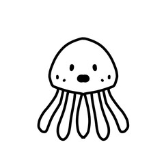 funny cartoon jellyfish 