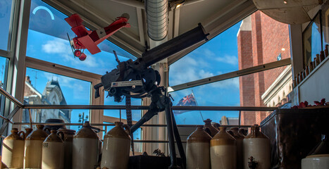 Collections de la Première Guerre Mondiale à Albert, Somme, France