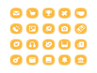 Modern Responsive Glyph Icons Collection