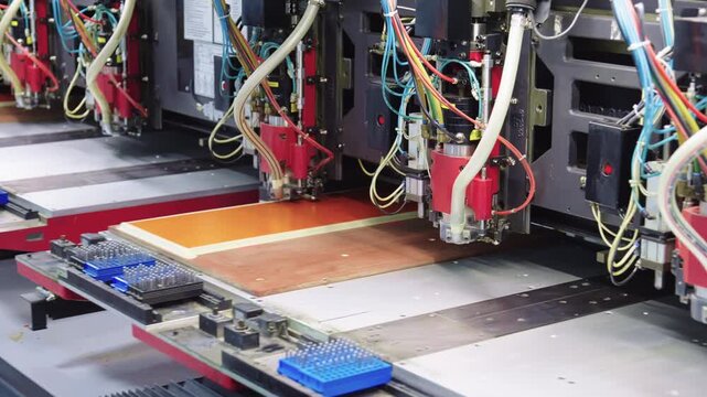FPC flexible circuit board automated production process