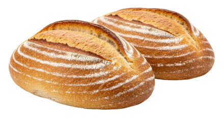 Isolated Fresh Breads