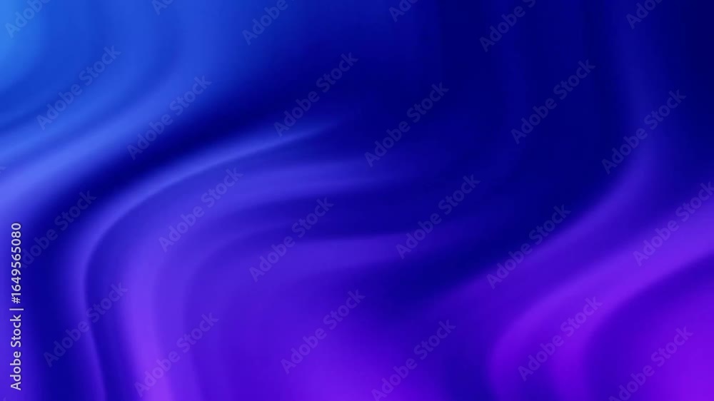 Poster this abstract artwork presents a mesmerizing blend of deep blues and purples, creating a sense of de