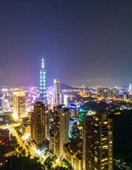 Obraz premium City lights at night (3)