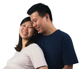 PNG Pregnant portrait adult happy.