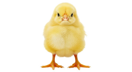 Isolated Baby Chick