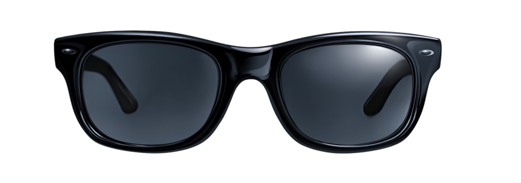 Close-up of black sunglasses