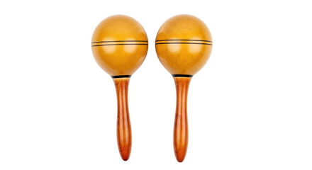 Isolated maracas