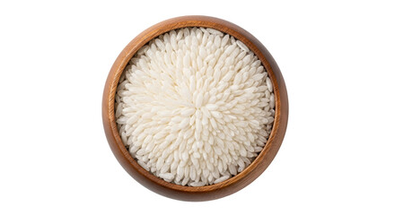 Isolated Bowl of Sticky Rice