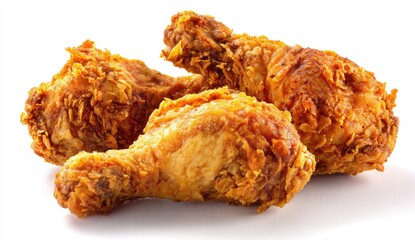 Crispy fried chicken drumsticks (6)