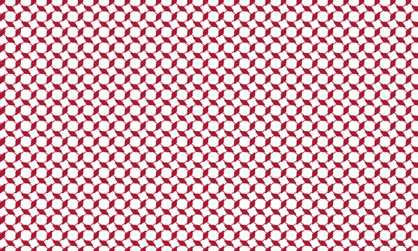 shemagh seamless pattern with square shape, vector illustration background
