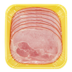 Packaged slices of turkey breast for easy preparation and serving.