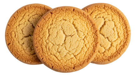 Isolated Butter Cookies