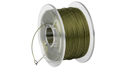Isolated Fishing Line Spool