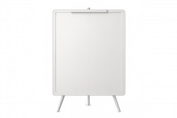 Wooden-mounted whiteboard featuring clear background, supporting collaborative learning, strategic planning, and visual communication