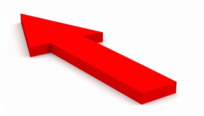 Red arrow points to white background