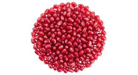 Isolated Pomegranate Seeds