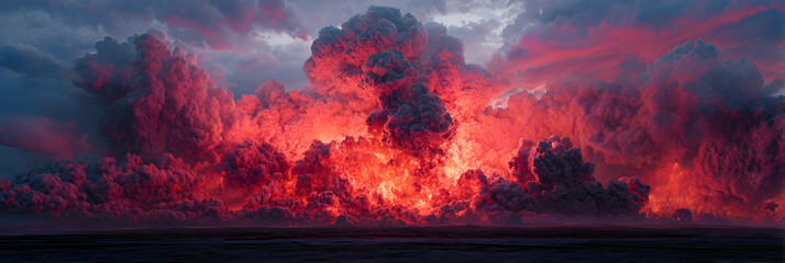 Breathtaking Display of Nature's Power: An In-Depth Look at Explosive Volcanic Eruptions and Their Impact on Environment and Life