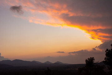 atardecer