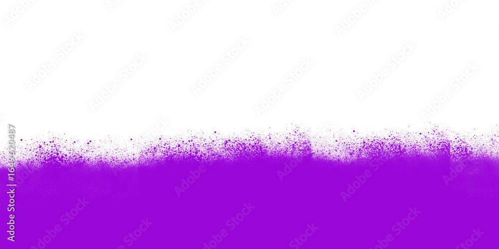 Poster Abstract digital art featuring a vibrant purple gradient transitioning into a stark black background with textured edges creating a sense of depth and mystery