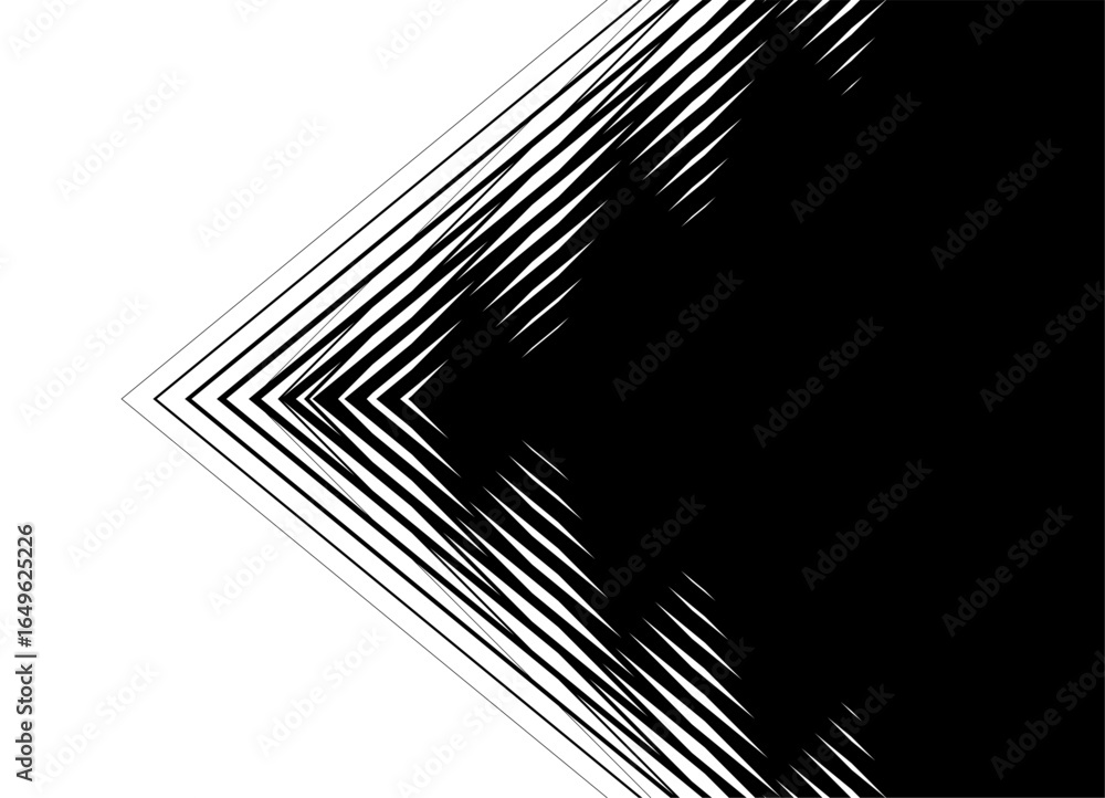 Poster vector transition from black to white. strobing, flickering. design element. vector background from 