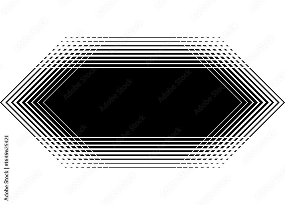 Poster black vector pattern of lines on a white background. design element. spot for text. vector backgroun