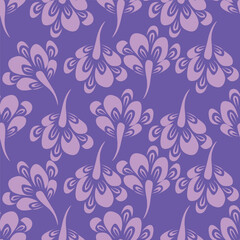 Fototapeta premium cute flower pattern image for fabric textile or wall decoration 