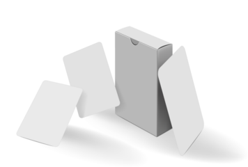 Playing cards without background