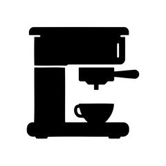Coffee Machine Icon for Cafe, Apps, and Websites