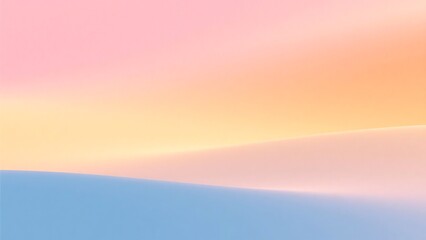 Abstract pastel gradient background with soft color tones for modern design concept