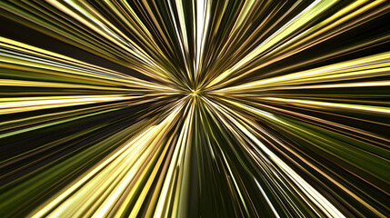 Striking yellow light streaks on a dark background creating a captivating visual experience of motion