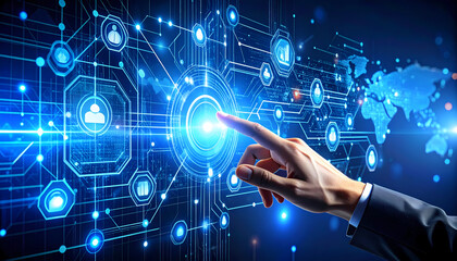 Digital network global connection