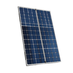 A solar panel, isolated on transparent background