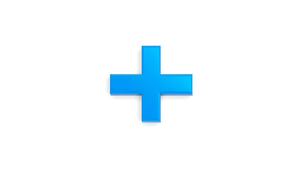 Obraz premium Vector icon of a plus and minus sign, a medical first aid symbol for adding or subtracting items on a web interface