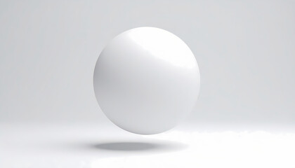 White egg isolated on neutral background