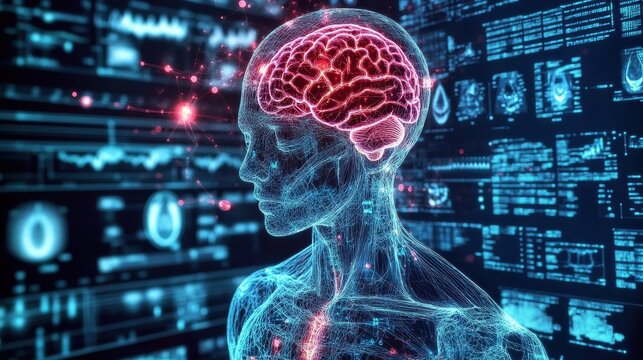 Digital Brain Representation with Data Visualization