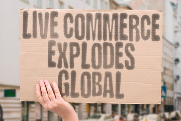 Live commerce explodes global. worldwide as stream-driven sales spread from China to new markets....
