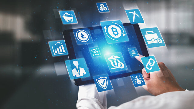 Cryptocurrency enable digital finance with decentralized defi systems. Cryptocurrency market grow through blockchain, and cryptocurrency ledger transaction offer secure finance NFT innovation. Spire - Powered by Adobe