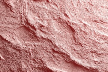 Naklejka premium Blush pink matte wall with smooth surface in soft warm interior light