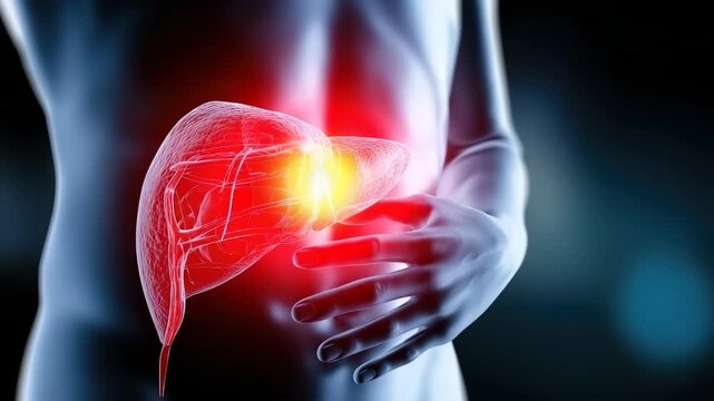 Hepatic health: organ function, metabolic balance, detox processes, bile synthesis, nutrient absorption, toxin elimination, liver issues, fatty liver, inflammation, cirrhosis risk, liver failure.