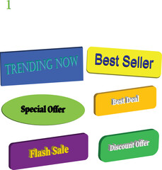 Promotional Badges Collection