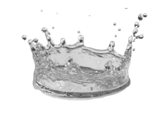 Water splash, crown-like (1)