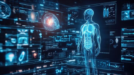 Digital Human Anatomy Visualization and Medical Data